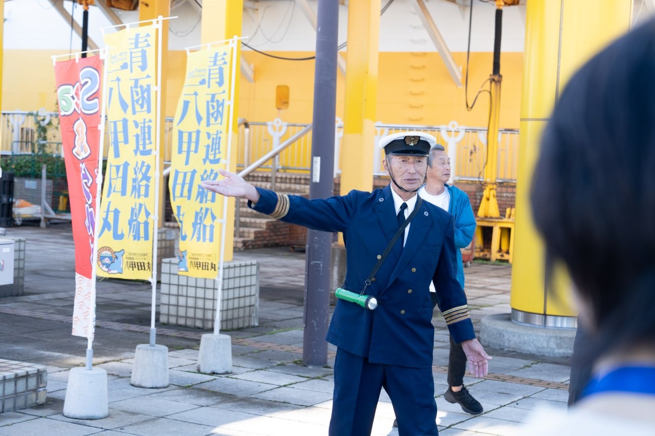 現地視察　青函連絡船メモリアルシップ八甲田丸