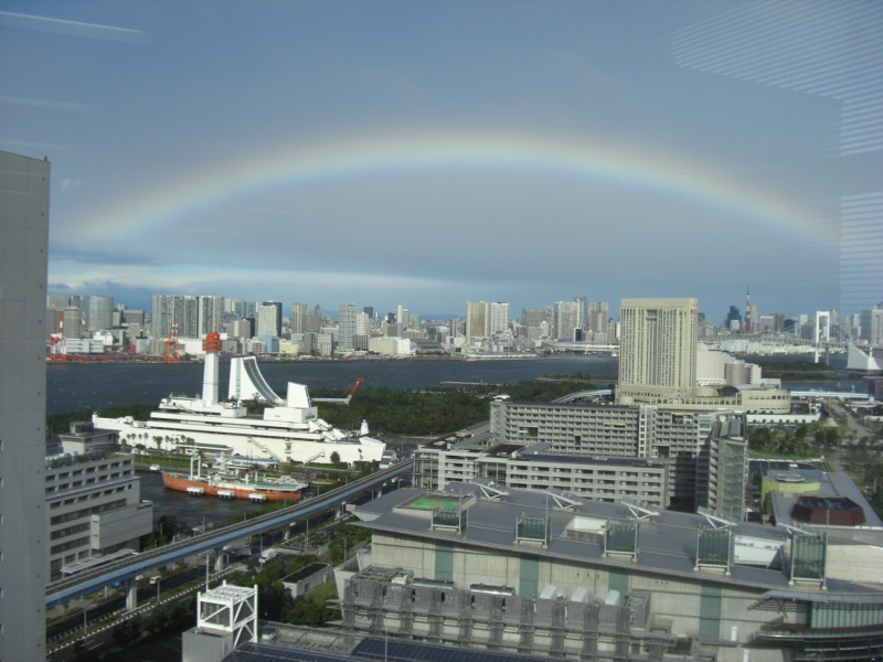 東京みなと館執務室から（２０１３．１０．１６）